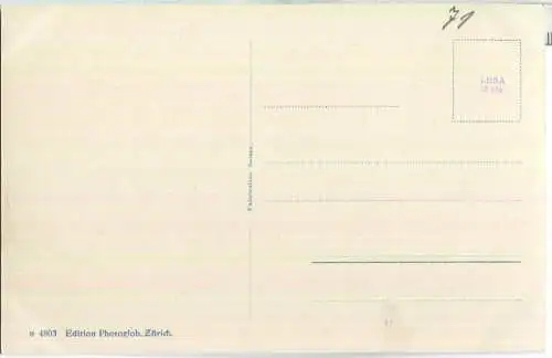 Thun mit Stockhornkette - Foto-Ansichtskarte - Edition Photoglob Zürich 20er Jahre