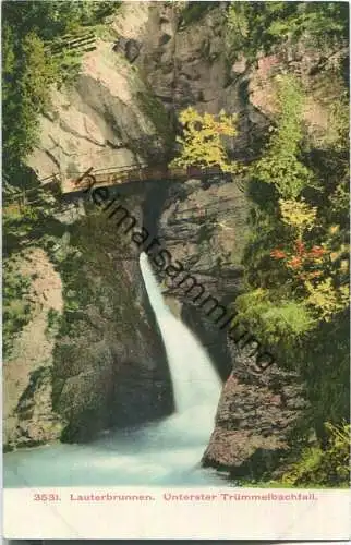 Unterster Trümmelbachfall - Verlag Wehrli AG Kilchberg