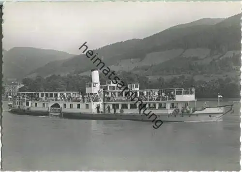 Fahrgastschiff Schönbrunn - Erste Donau-Dampfschiffahrts-Gesellschaft - Verlag Prof. Gustav Fenz Wien