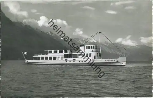 Brienzersee - Fahrgastschiff Rothorn - Verlag H. Steinhauer Interlaken