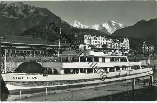 Interlaken - Thunersee - M.S. Stadt Bern - Verlag H. Steinhauer Interlaken