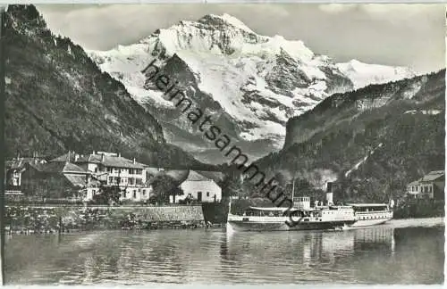 Interlaken - Schiffstation - Fahrgastschiff Beatus - Verlag Walter Schild Interlaken