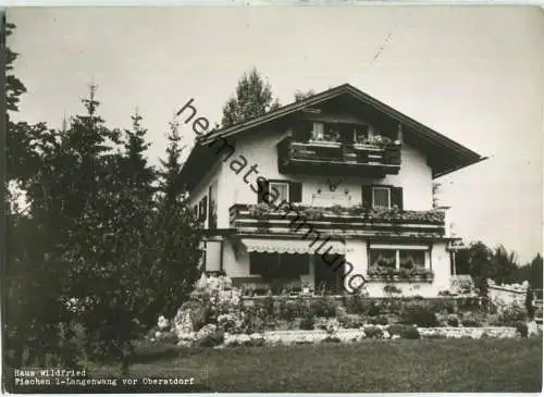 Fischen Langenwang - Haus Wildfried - Foto-Ansichtskarte