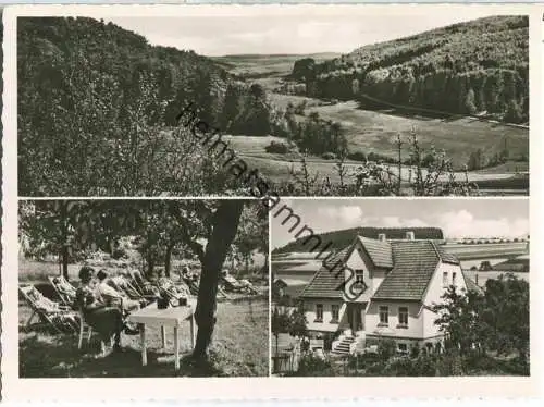 Appenfeld-Knüllwald - Pension Langenhagen - Haus Waldfrieden - Foto-Ansichtskarte - Verlag Eigenbrod Homberg 60er Jahre
