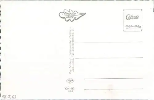 Appenfeld-Knüllwald - Verlag Gg. Eckhardt Lebensmittel Appenfeld 60er Jahre