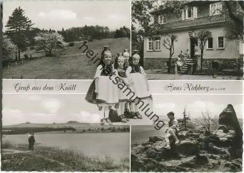 Schwarzenborn - Haus Richberg Inhaber H. Lauer - Foto-Ansichtskarte Großformat - Kasseler Ansichtskartenverlag
