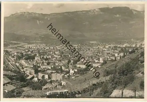 Bolzano verso la Mendola - Foto-Ansichtskarte - Verlag J. F. Amonn SA Bolzano-Merano
