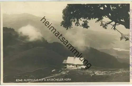 Alpenhaus auf dem Kitzbüheler Horn - Foto-Ansichtskarte Helff-Lichtbild AG