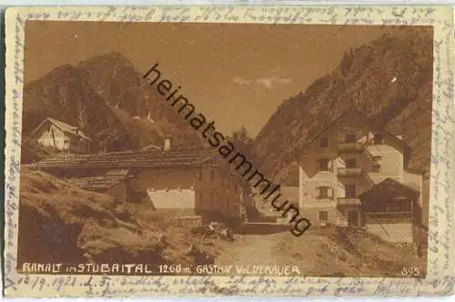 Ranalt im Stubaital - Gasthof Volderauer - Verlag G. Dialer Innsbruck
