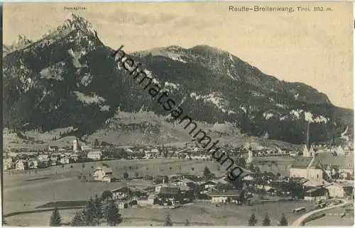 Reutte - Breitenwang - Verlag J. Heimhuber königlich bayrischer Hofphotograph Sonthofen ca. 1910