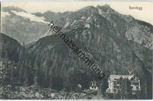 Handegg - Verlag Chr. Brennenstuhl Meyringen ca. 1905