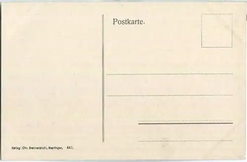 Handegg - Verlag Chr. Brennenstuhl Meyringen ca. 1905