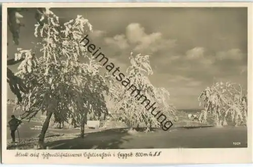 Blick auf Schellerhau - Foto-Ansichtskarte - Verlag W. Kenne Dresden