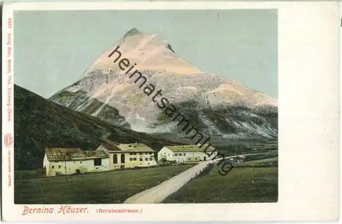 Bernina Häuser - Berninastrasse - Verlag Gebr. Wehrli Kilchberg ca. 1900
