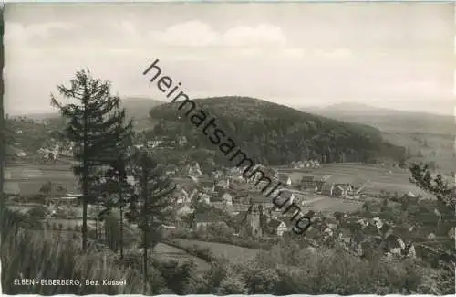 Elben-Elberberg - Foto-Ansichtskarte - Aero-Bild-Verlag Fulda 60er Jahre
