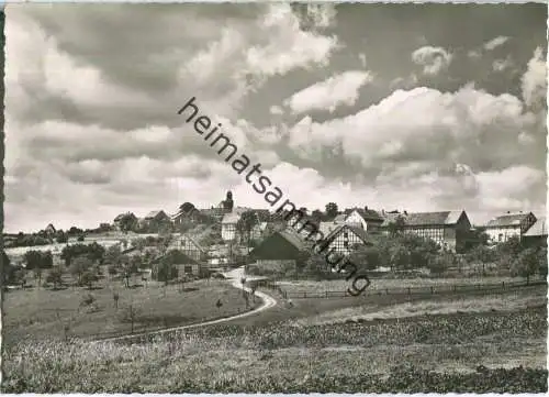 Hülsa - Homberg/Efze - Verlag Eigenbrod Homberg 60er Jahre - Foto-Ansichtskarte-Großformat