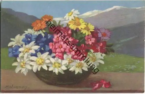Blumenstrauss - signiert A. Wagner