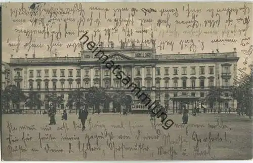 Leipzig - Hauptpost - Strassenbahn