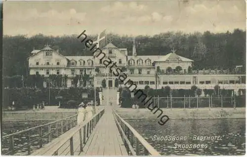 Skodsborg - Badehotel - Kunstforlag H. Ch. Petersen Frederiksberg 20er Jahre