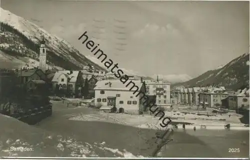 Samaden - Foto-AK - Verlag Frobenius Basel - gel. 1933