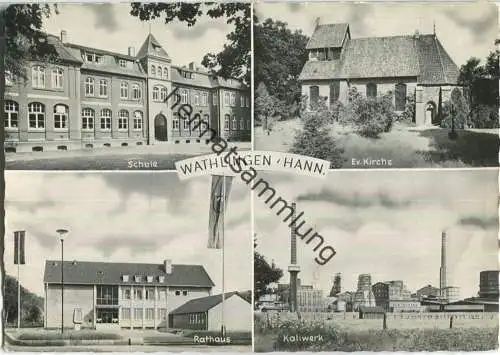 Wathlingen - Schule - Rathaus - Kirche - Kaliwerk
