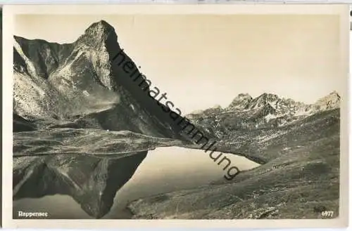 Rappensee - Heilbronnerweg - Foto-Ansichtskarte - Verlag F. u. E. Heimhuber Sonthofen