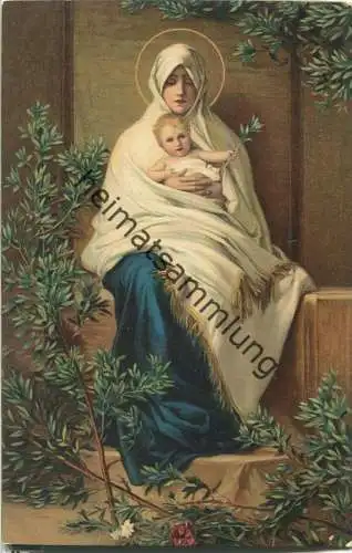 Madonna dell' Olivio - Künstlerkarte Barabino - Verlag Stengel & Co. GmbH Dresden 29786