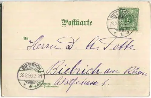 Wanderer - signiert Ernst Platz - Alpine Postkarten - Verlag M. Seeger Stuttgart