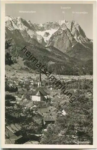 Garmisch - Foto-Ansichtskarte - Verlag Foto-Beckert Garmisch-Partenkirchen
