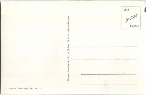 Almwirtschaft Wetterstein - Vordergraseck - Wettersteingruppe - Foto-Ansichtskarte