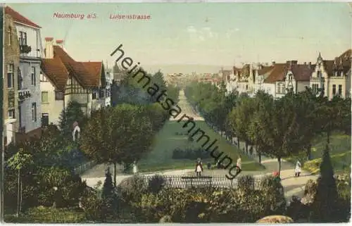 Naumburg - Luisenstrasse - Verlag O. Wurfschmidt Osterfeld