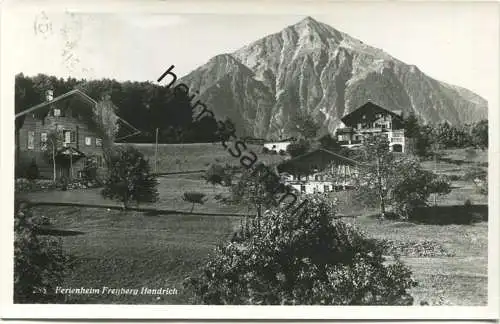 Hondrich - Ferienheim Freyberg - Foto-AK gel. 1966