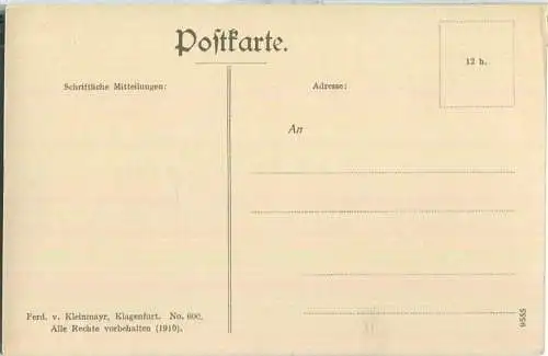 Kaiserin Elisabeth Glocknerstrasse - Schobergruppe - AK ca. 1910 - Verlag Ferd. von Kleinmayr Klagenfurt
