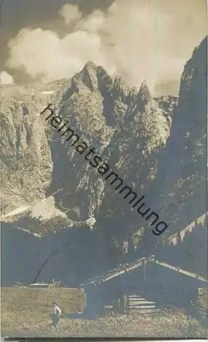 Scharitzkehl-Alm - Foto-Ansichtskarte 1910 - Verlag Karl Ermisch Berchtesgaden