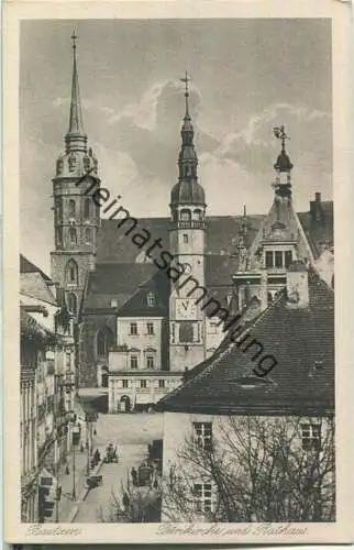 Bautzen - Petrikirche - Rathaus - Verlag Bertha Zillessen Bautzen