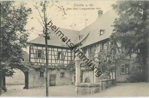 Eltville - Langenwerther Hof - Verlag Ph. Schott Eltville