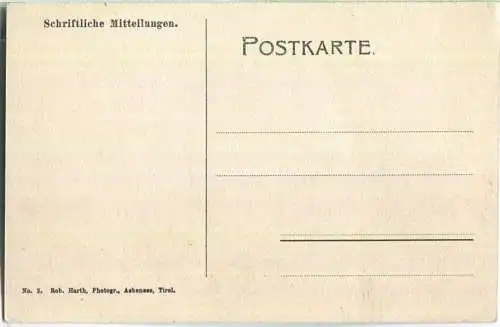 Pertisau - Achensee - AK ca. 1910 - Verlag Rob. Harth Achensee