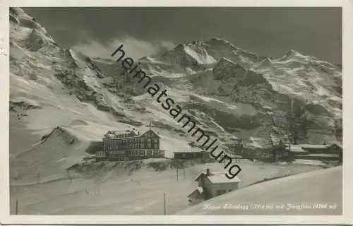 Kleine Scheidegg - Foto-AK - Edition Photoglob Zürich gel. 1934