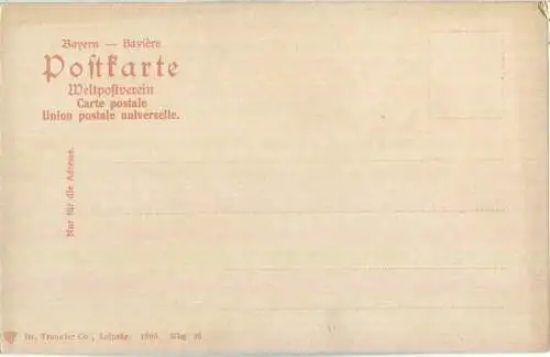 Nürnberg - Sebaldusklause - Verlag Dr. Trenkler Co Leipzig 1905