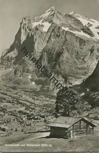 Grindelwald - Foto-AK - Verlag Photoglob-Wehrli Zürich gel. 1952