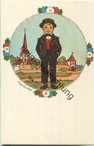 Junge in Tracht - Relais Gastronomique Hansi - Dégustation - Visite des Caves à Bennwihr (Ht.-Rh.)