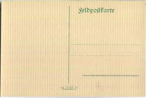 Brimont - Schloss - Feldpostkarte - signiert Schittenhelm 1915
