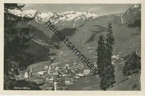 Sedrun - Foto-AK - Verlag Photoglob-Wehrli Zürich gel. 1935