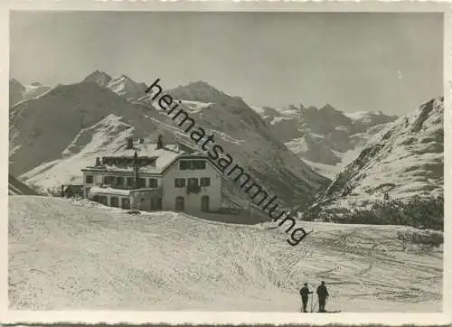 Muottas Muraigl - Foto-AK Grossformat - Verlag M. Benz Muottas Kulm gel. 1951