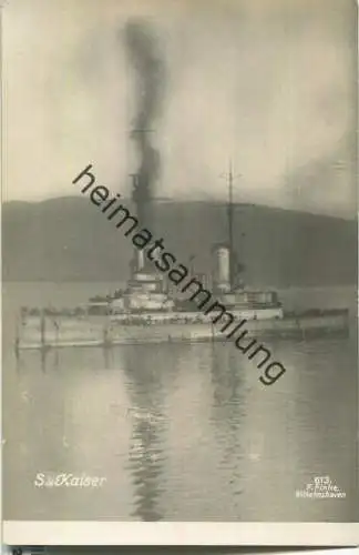 S. Kaiser - Foto-Ansichtskarte - Verlag F. Finke Wilhelmshaven