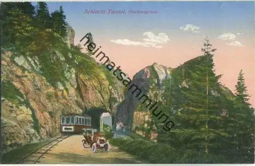 Schlucht-Tunnel - Verlag Emil Hartmann Strassburg