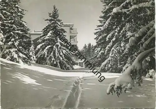 Montana - Vermala - Hotel Bella Lui - Foto-AK Grossformat - Edition Ch. Dubost Montana gel. 1951