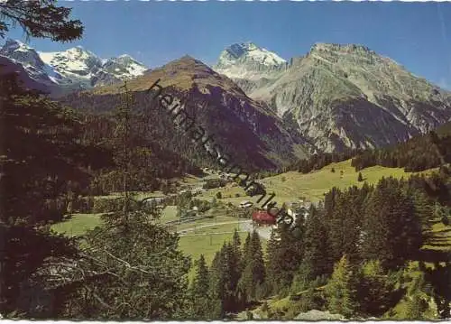 Preda - am Albulapass - AK Grossformat - Verlag Furter Davos-Platz - gel. 1967