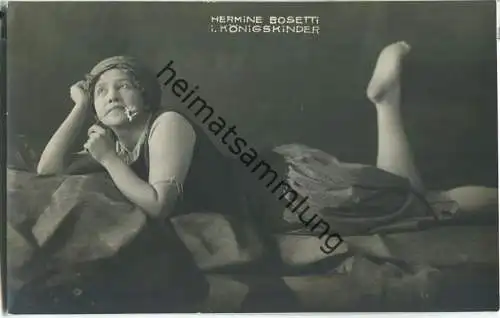 Hermine Bosetti - Königskinder - Österreichische Opernsängerin (Sopran) - Verlag Gebr. Hirsch München