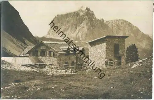 Regensburgerhütte - Rifugio Firenze in Cisles - Foto-Ansichtskarte ohne Verlagsangabe